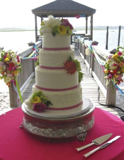 One Belle Bakery Wedding Cake