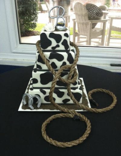 One Belle Bakery Wedding Cake