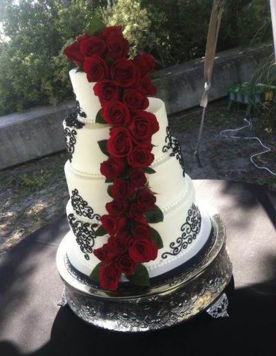 One Belle Bakery Wedding Cake