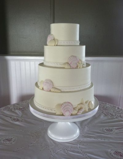 One Belle Bakery Wedding Cake