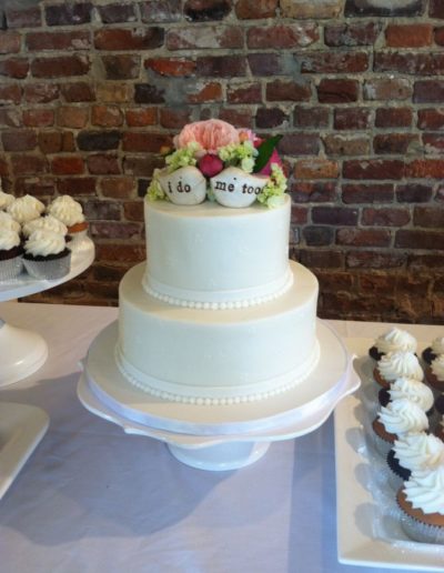 One Belle Bakery Wedding Cake