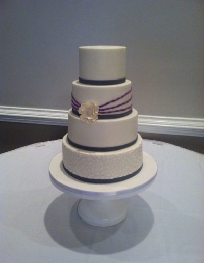 One Belle Bakery Wedding Cake