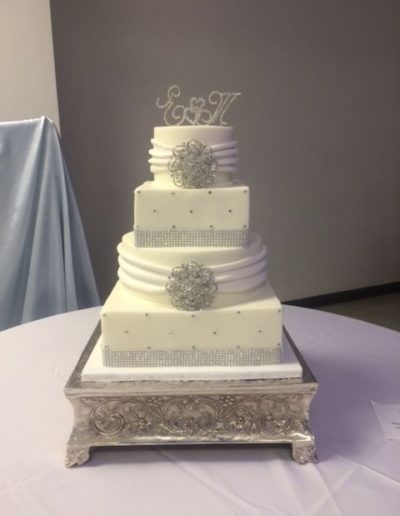 One Belle Bakery Wedding Cake