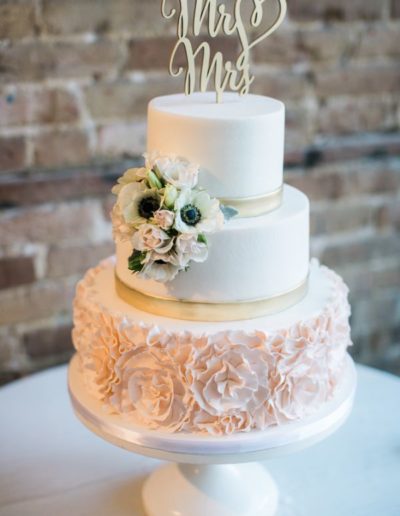 One Belle Bakery Wedding Cake