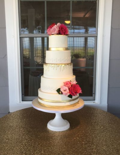 One Belle Bakery Wedding Cake