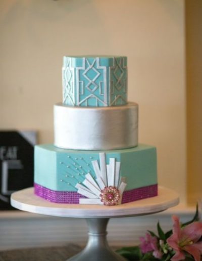 One Belle Bakery Wedding Cake