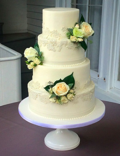 One Belle Bakery Wedding Cake