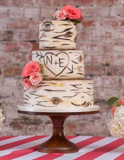 One Belle Bakery Wedding Cake