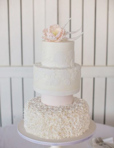 One Belle Bakery Wedding Cake