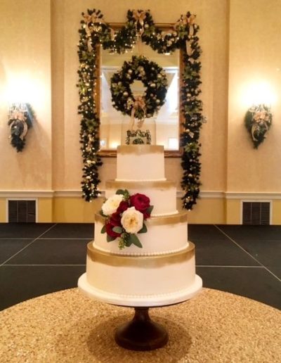 One Belle Bakery Wedding Cake