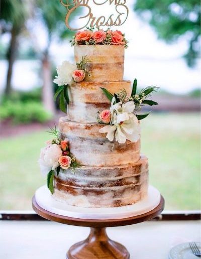 One Belle Bakery Wedding Cake