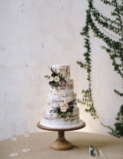 One Belle Bakery Wedding Cake