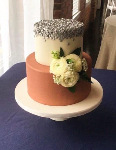 One Belle Bakery Wedding Cake