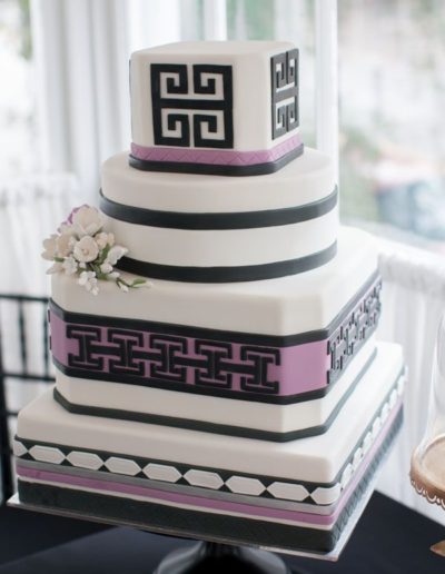 One Belle Bakery Wedding Cake