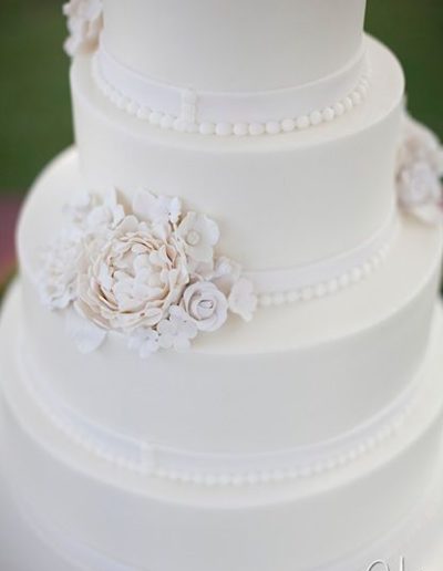 One Belle Bakery Wedding Cake