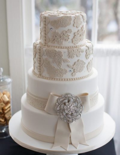 One Belle Bakery Wedding Cake