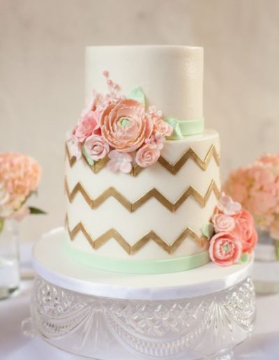 One Belle Bakery Wedding Cake