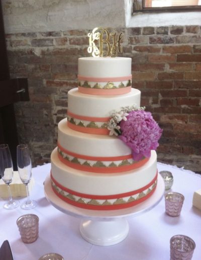 One Belle Bakery Wedding Cake