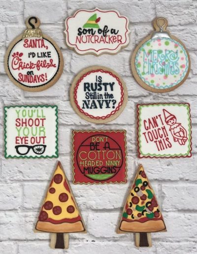 One Belle Bakery Decorated Cookies